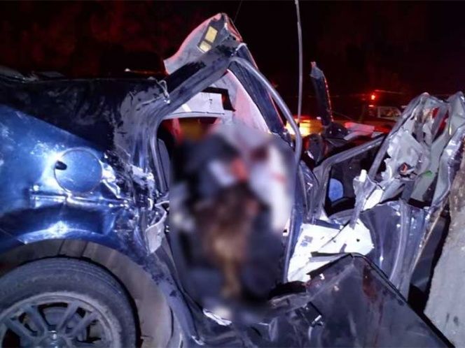 Dos muertos y un herido en choque en Tláhuac