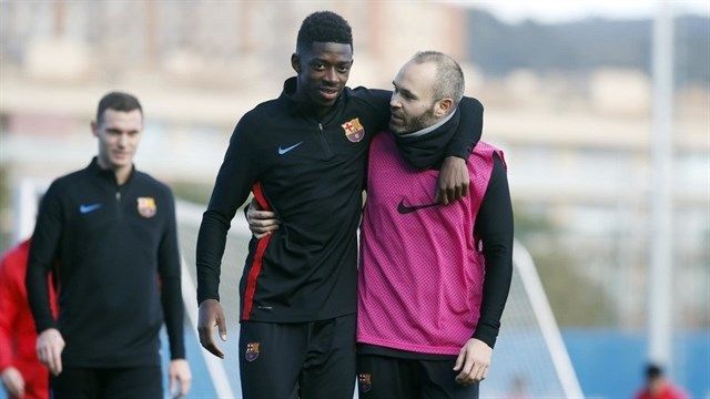 Dembélé estará de tres o cuatro semanas fuera por lesión