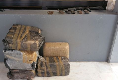 Decomisan 57 kilos de mariguana en Tamaulipas