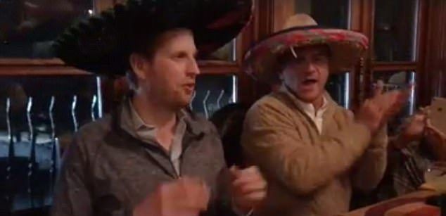 #Video Eric Trump celebra su cumpleaños con temática mexicana