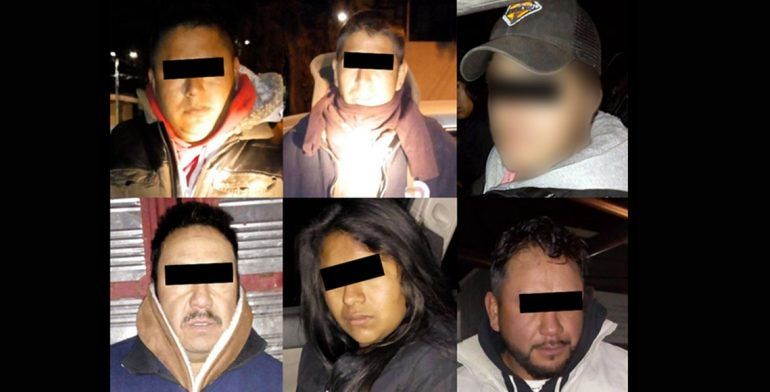Detienen a seis presuntos huachicoleros en el Estado de México