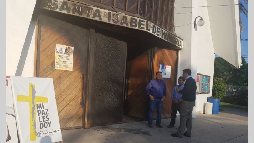 Atacan iglesias en Chile previo a llegada del papa Francisco
