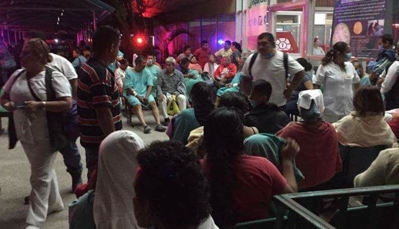 Conato de incendio provoca desalojo de IMSS en Tapachula
