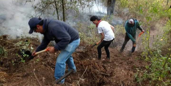 Incendio en Amecameca consume parte del Santuario de la Luciérnaga