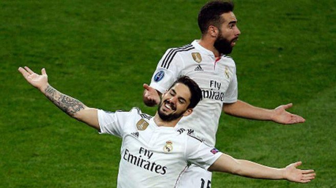 Isco trolea a Dani Carvajal en Twitter