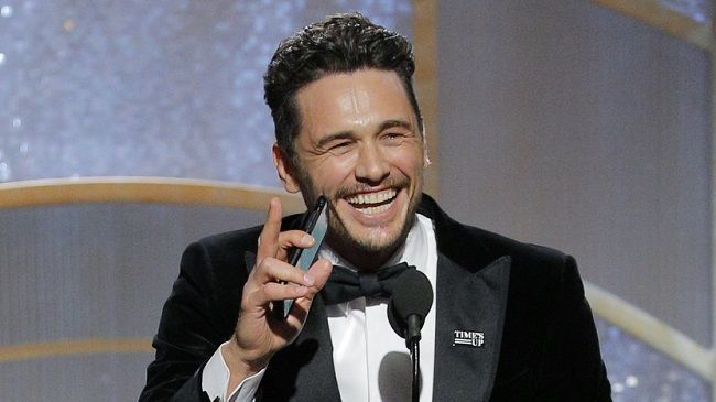 Acusan a James Franco de abuso sexual tras ganar Globo de Oro