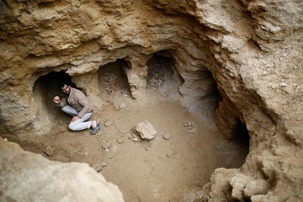 Lluvias desentierran en Gaza tumba del Imperio Romano