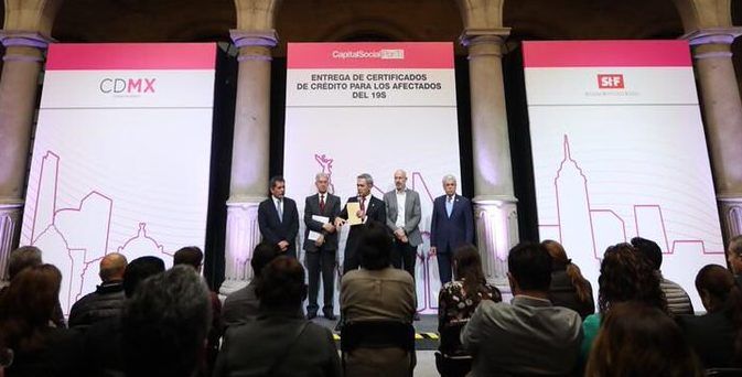 Van más de 133 mdp en créditos para damnificados del 19S