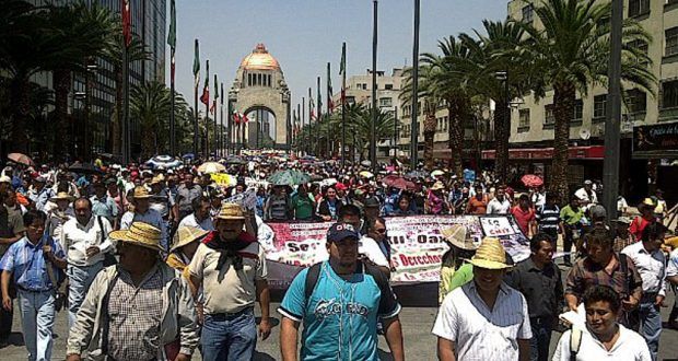 Al menos nueve manifestaciones afectarán la Ciudad de México
