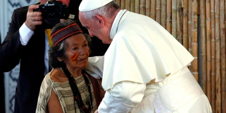El papa pide preservar Amazonia