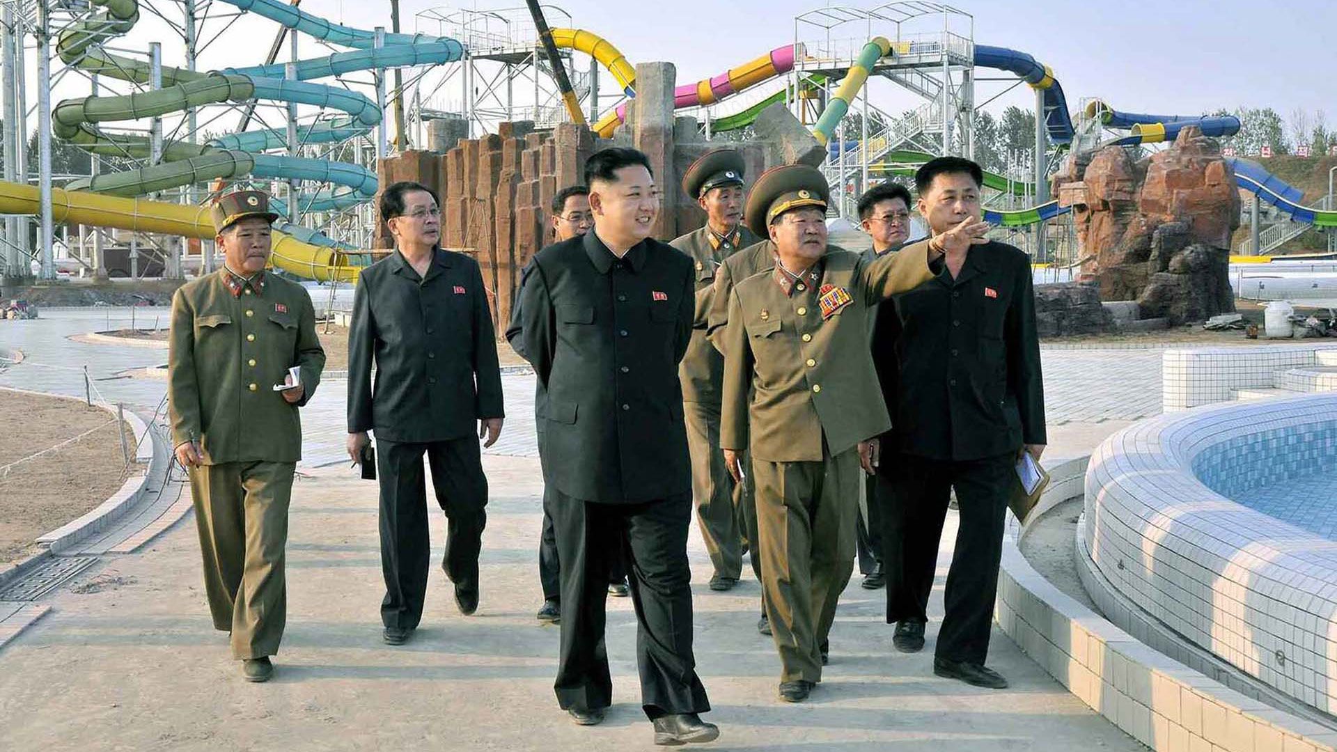 El exclusivo parque acuático de Kim Jong-un