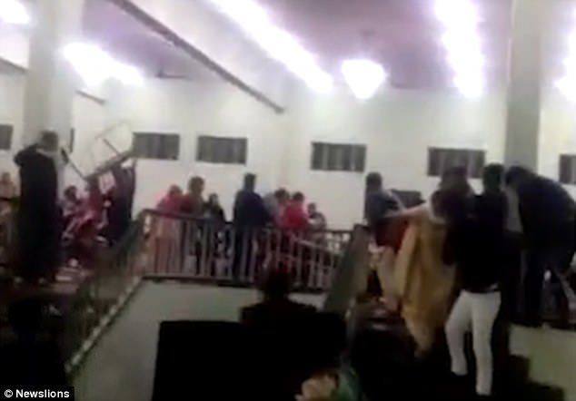 #Viral Pelea masiva durante boda en la India