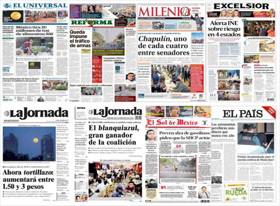 Gasolina y frío en EE.UU. en primeras planas