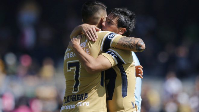 Pumas vence 3-1 al Atlas y es líder del torneo
