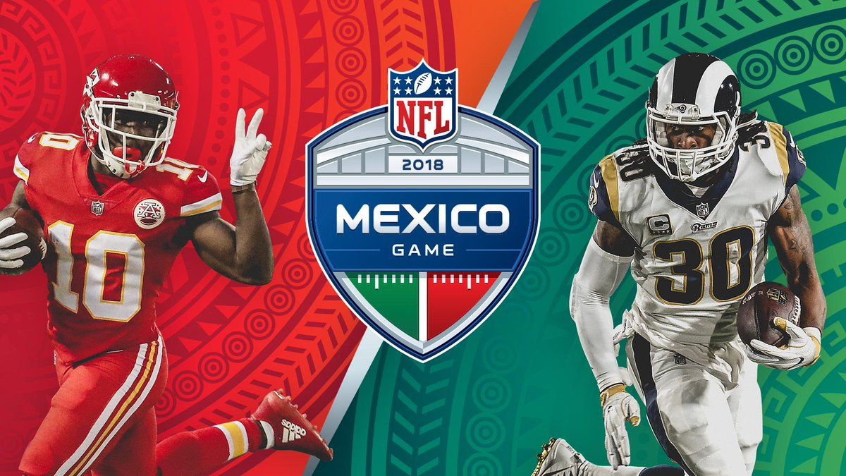 Confirman Chiefs vs Rams en el Estadio Azteca