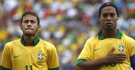 El mensaje que Neymar dedicó a Ronaldinho por su retiro