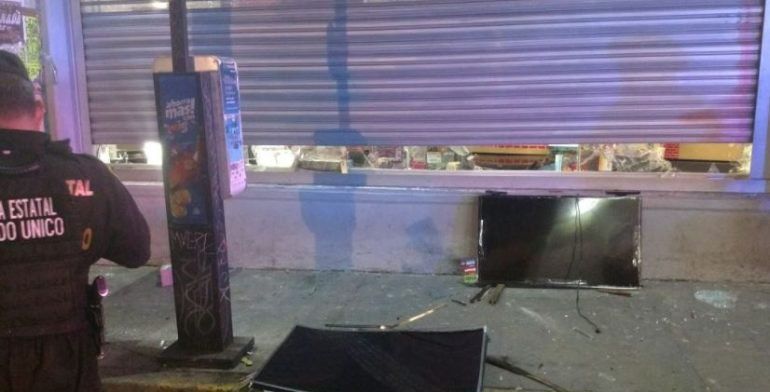 Suman 113 detenidos tras saqueos en el Estado de México