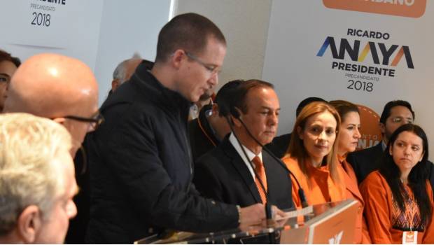 Ricardo Anaya se registra como precandidato de Movimiento Ciudadano