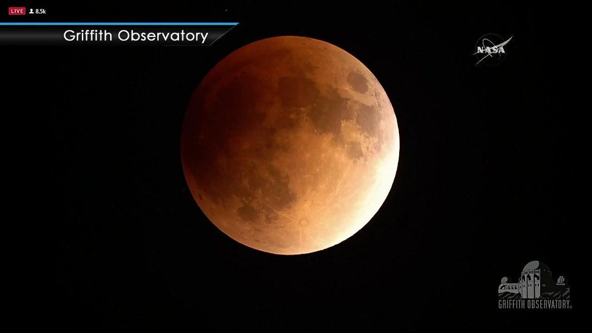 EN VIVO: NASA transmite superluna de sangre