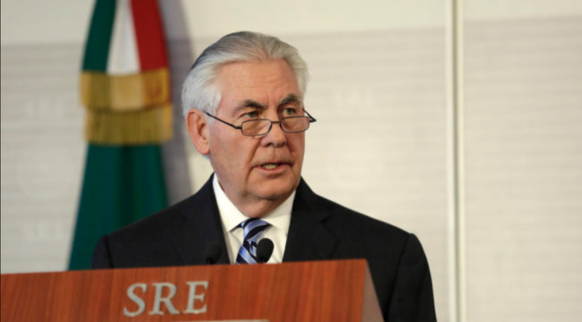Tillerson visitará México en febrero