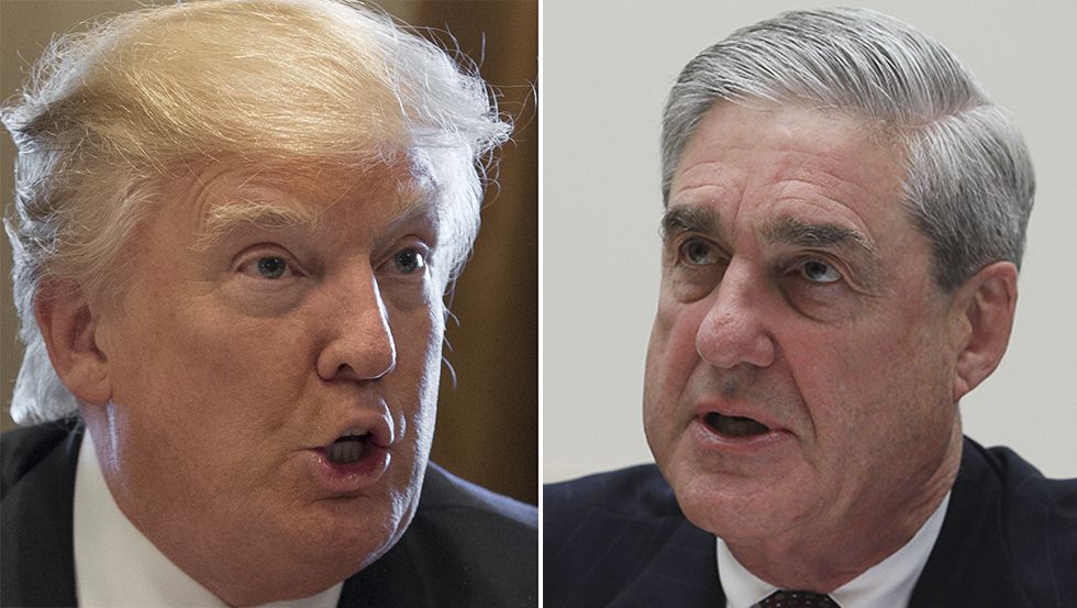 Trump entregará declaración sobre trama rusa la semana próxima - trump-mueller