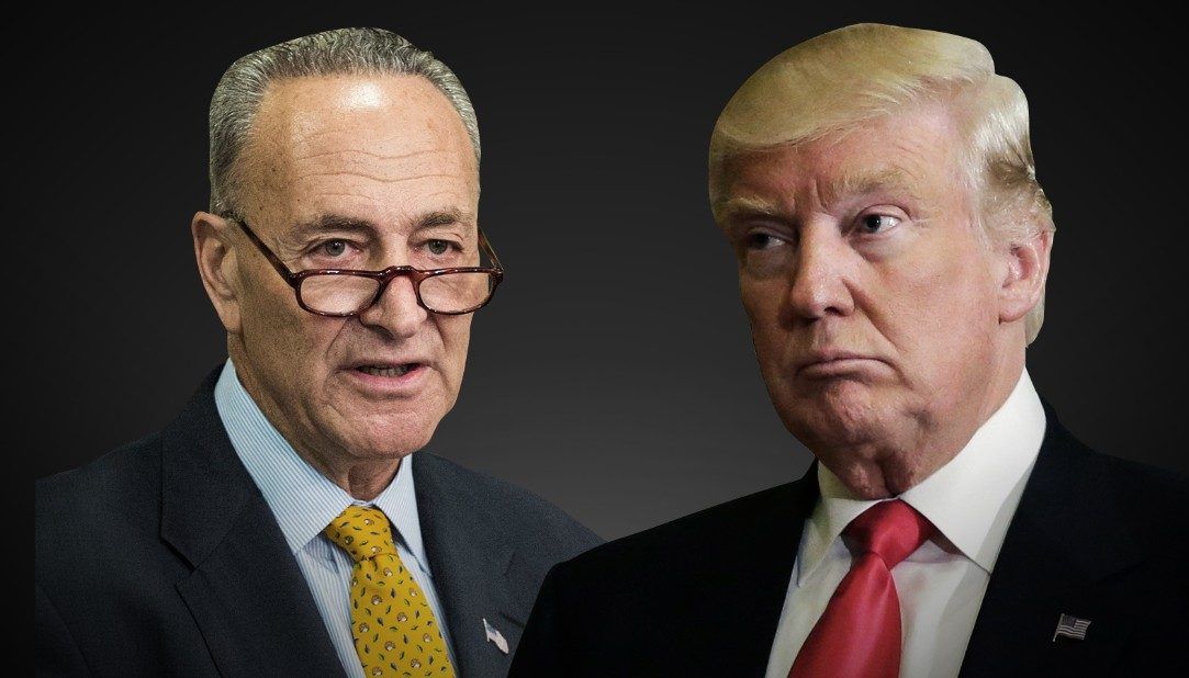 Sin acuerdo reunión entre Trump y Schumer para evitar cierre de gobierno