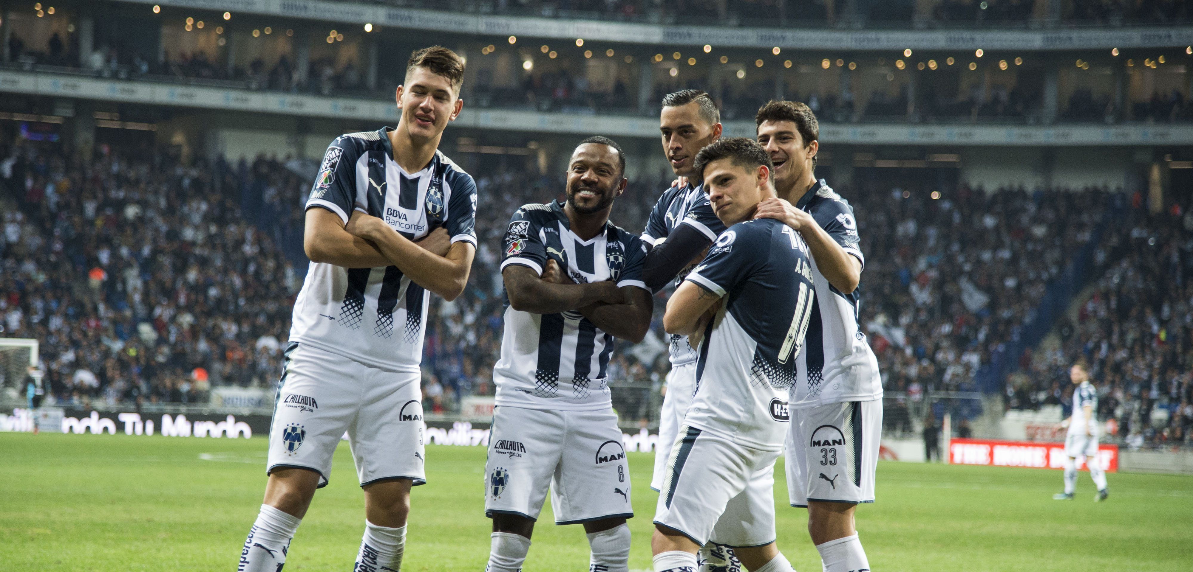 Monterrey golea y es nuevo líder del Clausura 2018