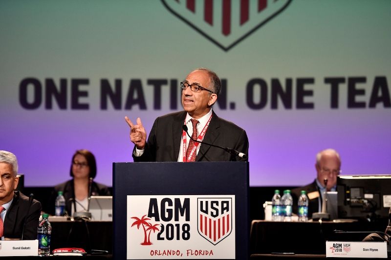 Carlos Cordeiro, nuevo presidente de la U.S. Soccer