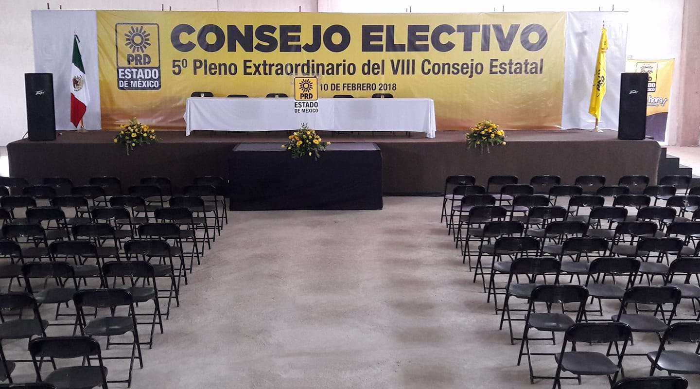 Pendientes 30 candidaturas del PRD en Edomex