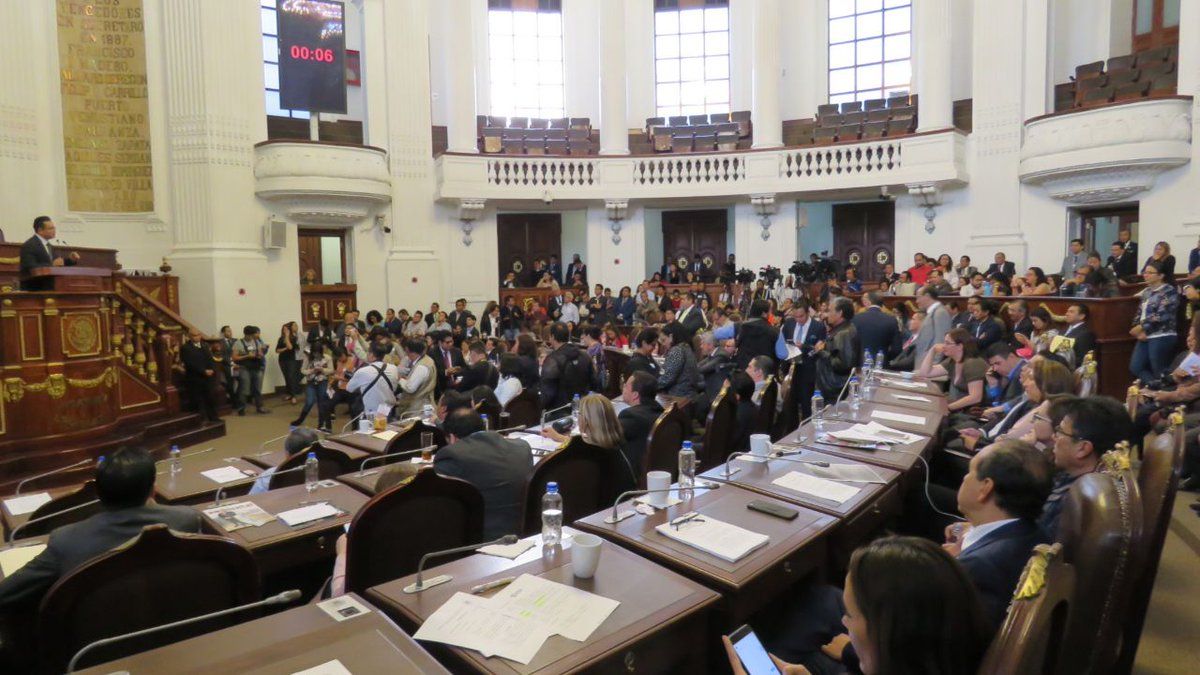 ALDF cede fondo de reconstrucción a la Secretaría de Finanzas