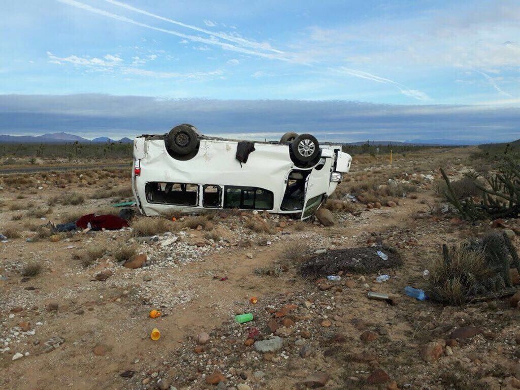 Marichuy sufre accidente en Baja California Sur