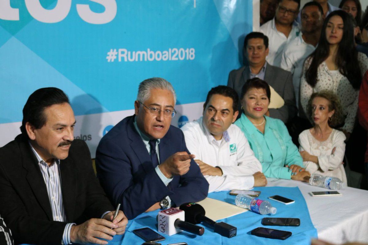 Alejandro Vera contendrá por gubernatura de Morelos con Nueva Alianza