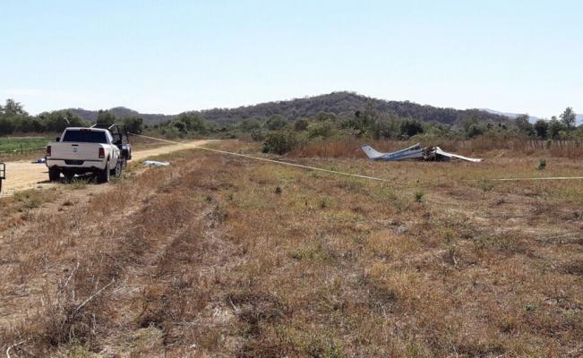 Accidente aéreo en Sinaloa deja dos muertos