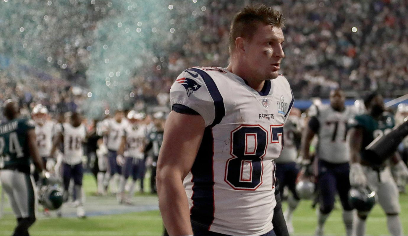 Rob Gronkowski analiza su retiro tras derrota en el Super Bowl