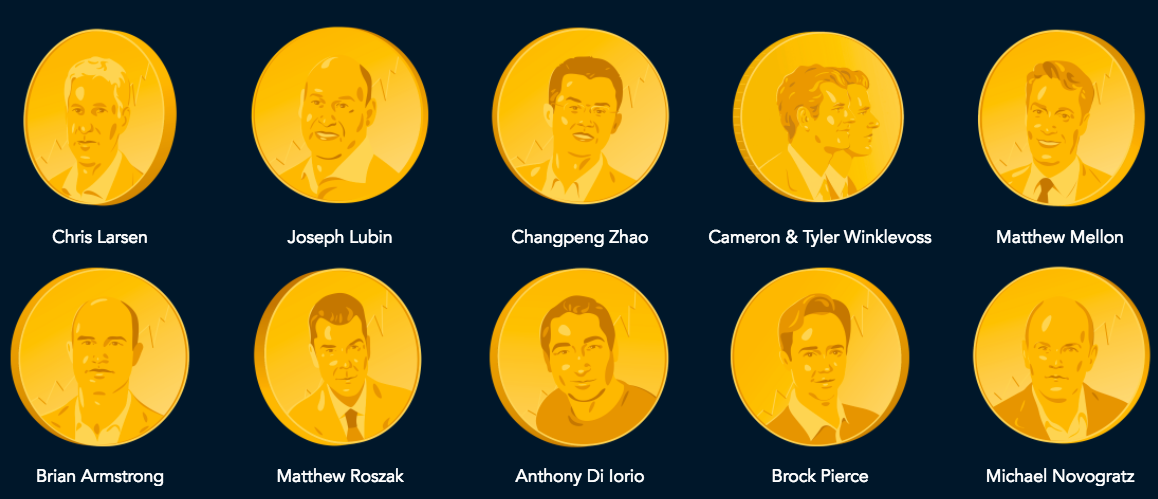 Estas son las personas más ricas del mundo en criptomonedas