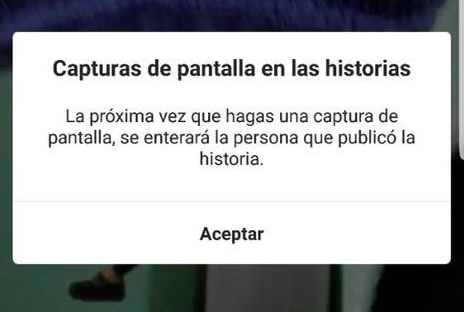 Instagram enviará notificaciones cuando alguien realice una captura de pantalla en Stories
