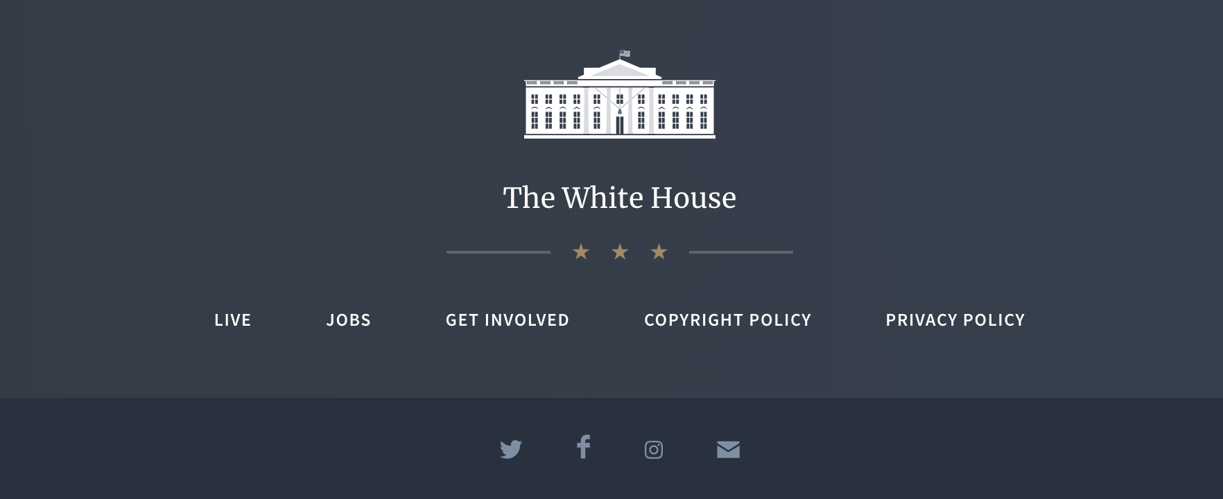 Sitio web de Casa Blanca sigue sin contenido en español
