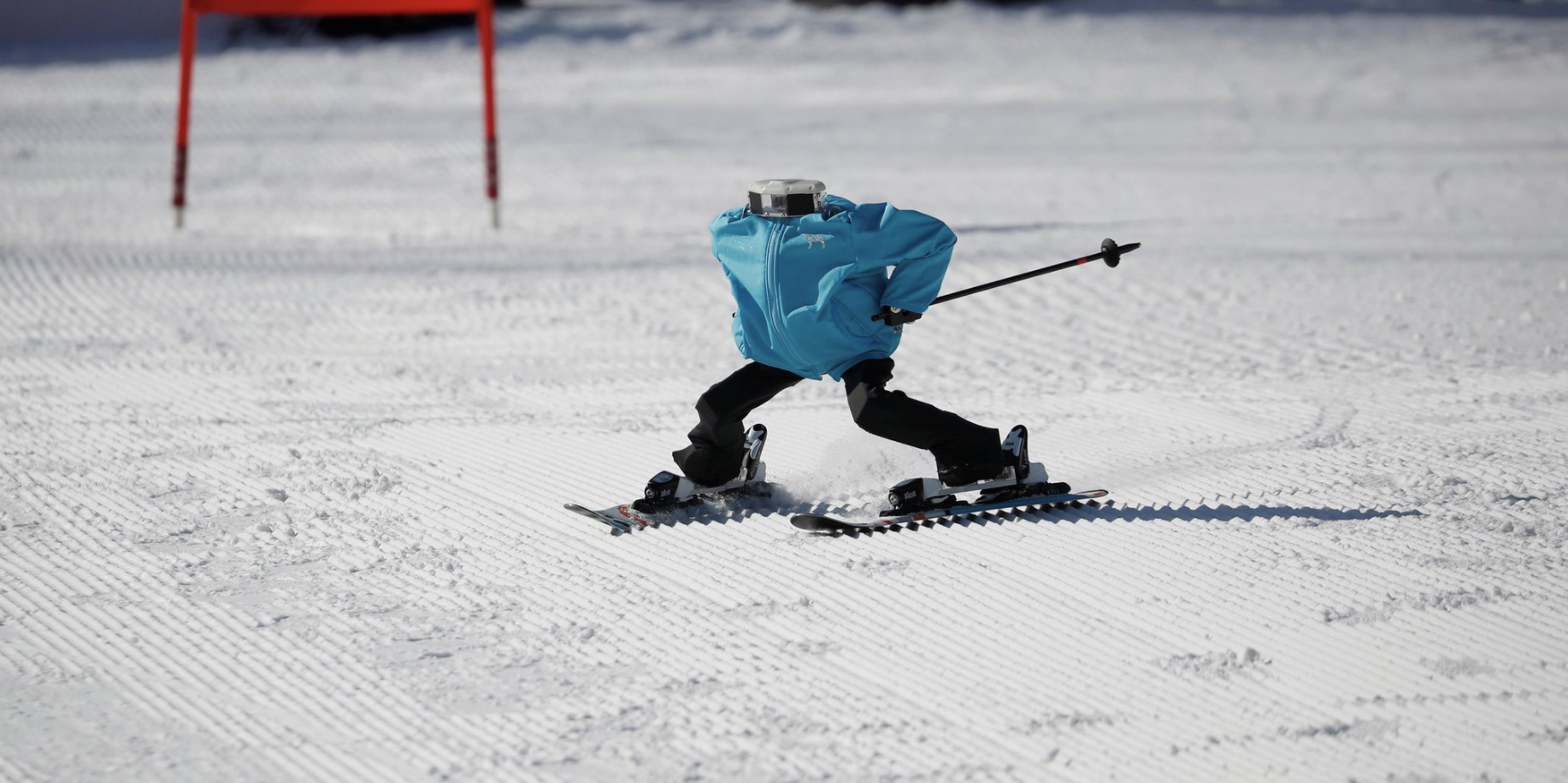 #Video Corea del Sur organiza esquí robótico en Juegos de Invierno