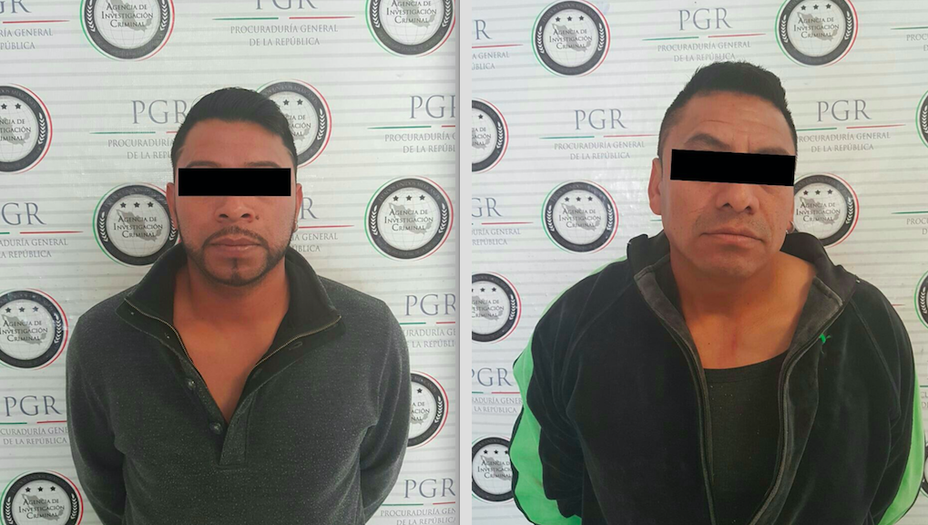 PGR detiene a dos buscados en EE.UU. por trata de personas