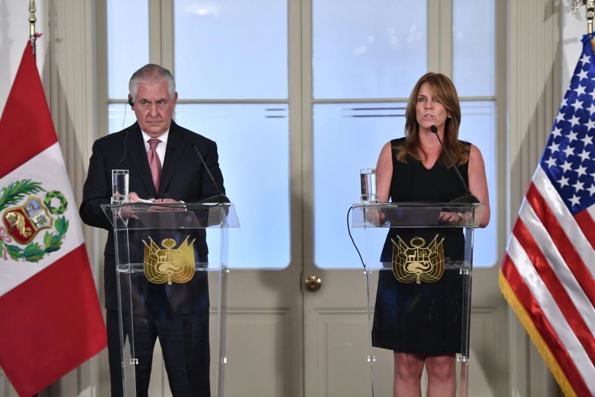 EE.UU. es el mayor mercado para la droga proveniente de América Latina: Tillerson