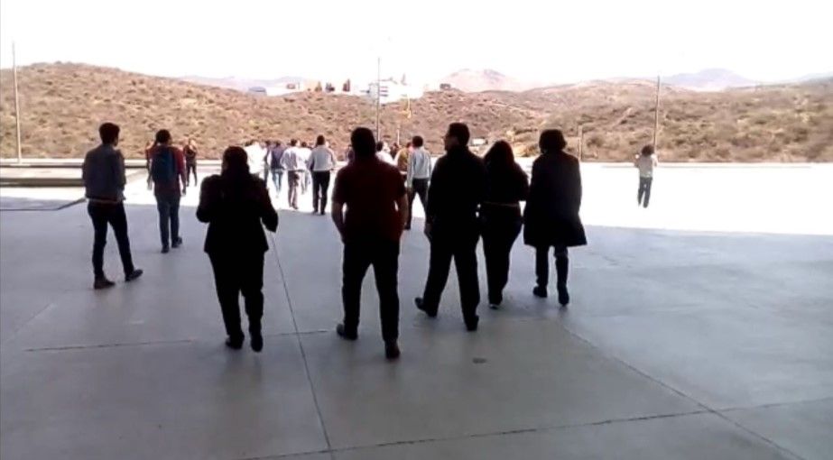 Desalojan Congreso de Guanajuato tras activarse alarma contra incendios