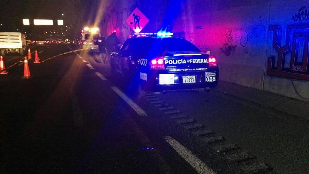 Disparan contra elemento de la Policía Federal en la México-Pachuca