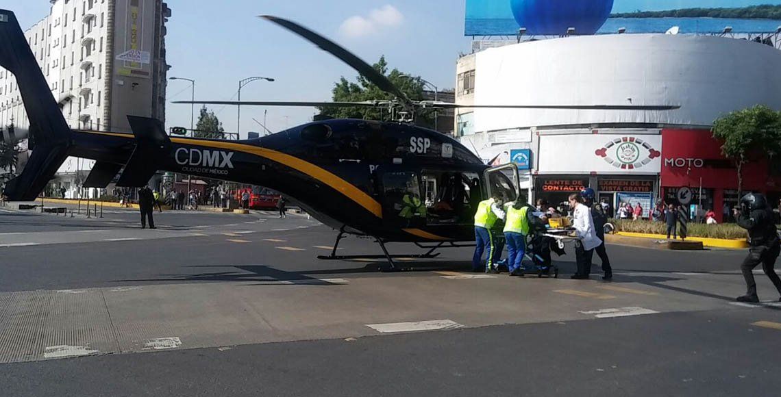 Hieren a policía que intentó detener a automovilista en Azcapotzalco