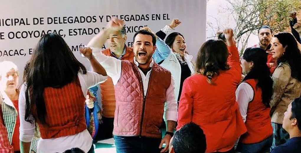 Eduardo Capetillo, candidato para el municipio de Ocoyoacac por el PRI