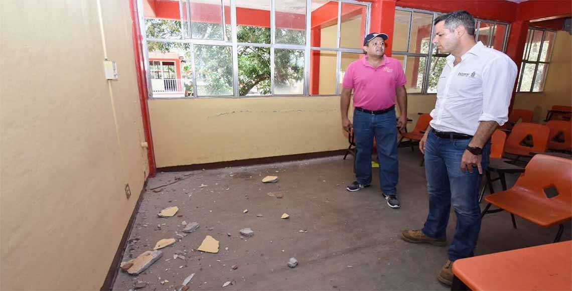 Suspenden clases en localidades afectadas por sismo en Oaxaca