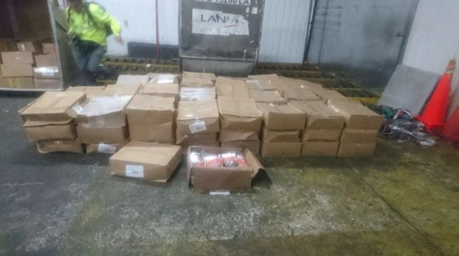 Incautan 1.5 toneladas de ‘narcochocolate’ en Ecuador