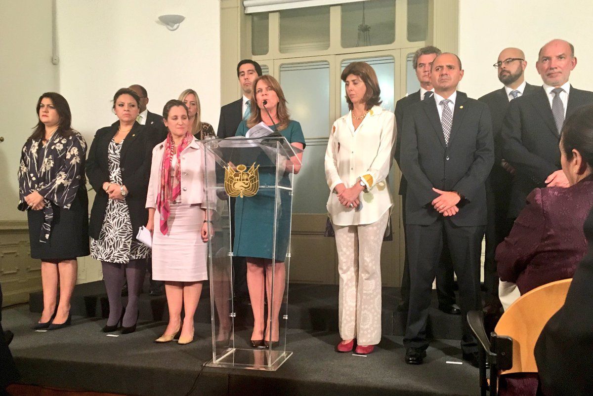 Exigen 14 países cambiar calendario electoral en Venezuela