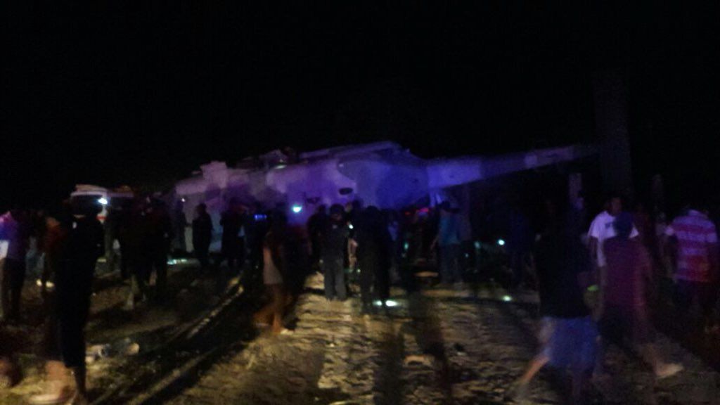 Navarrete Prida y Murat ilesos tras desplomarse su helicóptero