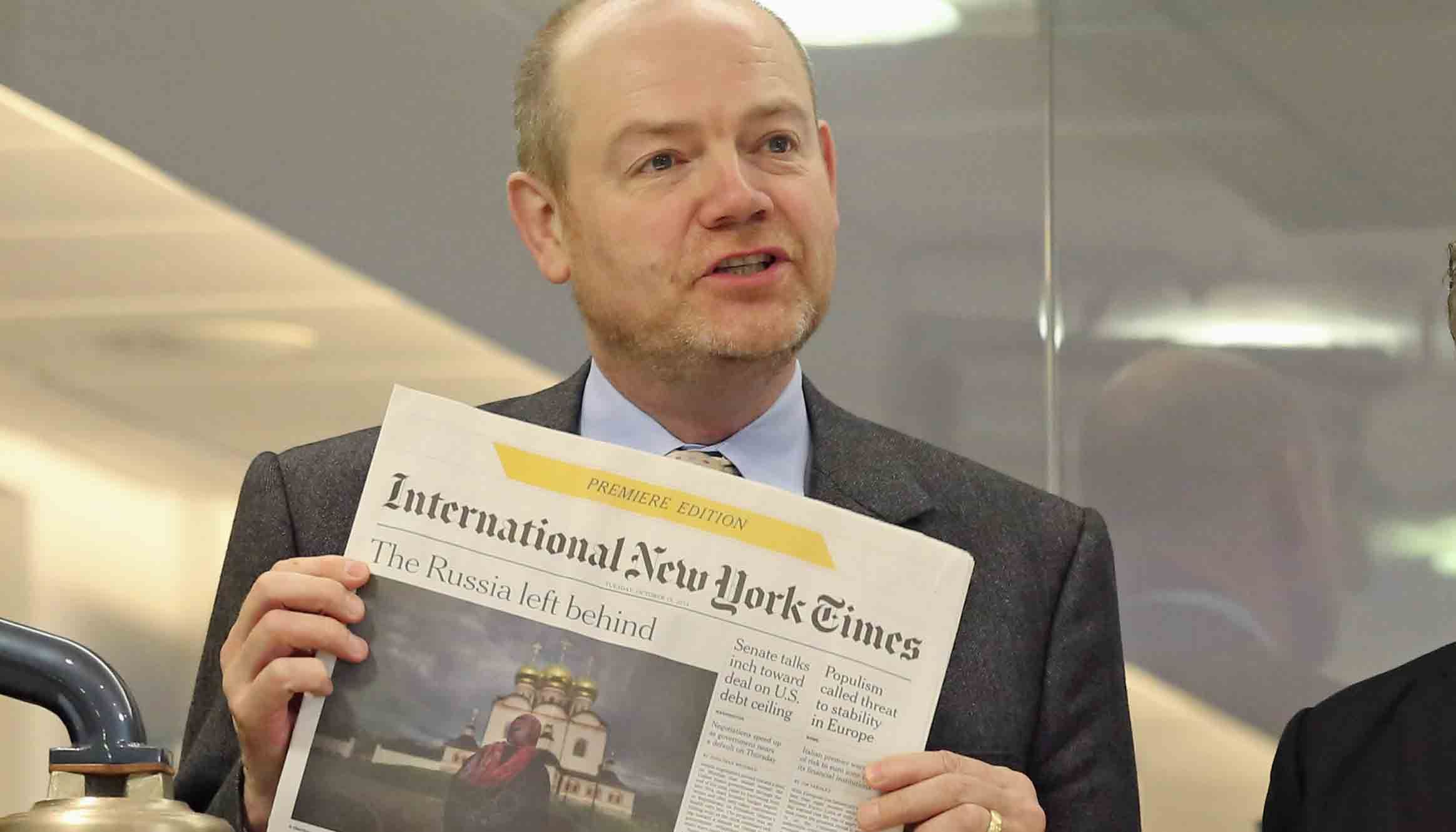 “Periodismo impreso moriría en 10 años”: CEO del New York Times