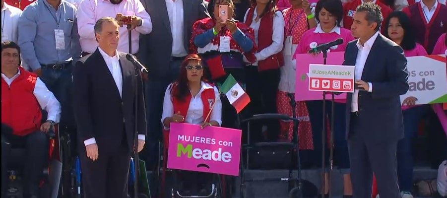 Meade, candidato a la Presidencia por el PRI